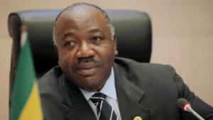 President Ali Bongo during an African Union meeting on the environment in Addis Ababa, January 29, 2018. © Tiksa Negeri, Reuters
