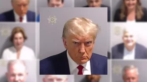 Donald Trump is one of the 19 individuals accused of illegally attempting to overturn the results of the 2020 presidential election in the state of Georgia. © Fulton County Sheriff's Office