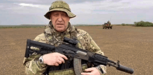 Yevgeny Prigozhin, the owner of the Wagner Group military company speaks into a camera at an unknown location © Razgruzka_Vagnera telegram channel via AP