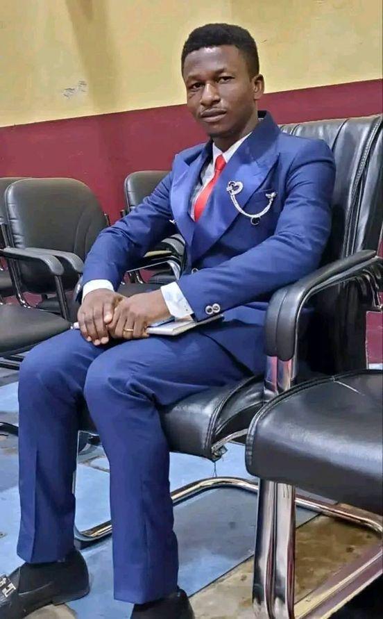 pastor Chu sitting on a chair