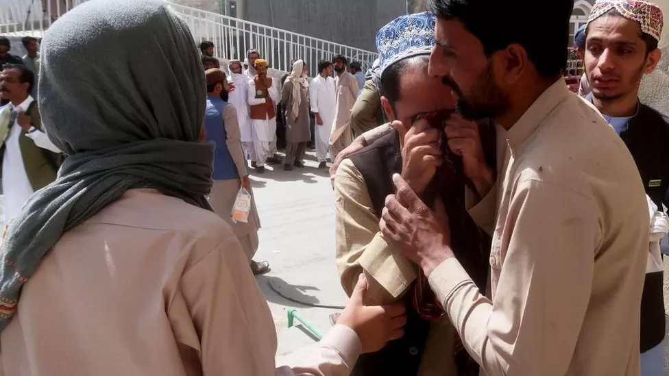 People had been gathering to mark the birth of the Prophet Muhammad