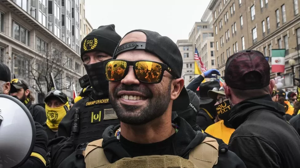 Ex-Proud Boy leader Enrique Tarrio